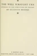 Book cover of The well wrought urn