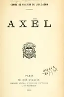Book cover of Axël
