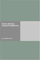 Book cover of Tender Buttons