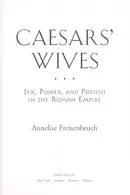 Book cover of Caesars' wives