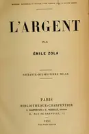 Book cover of L' argent