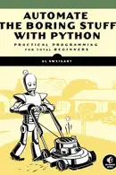 Book cover of Automate the Boring Stuff with Python