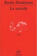 Book cover of Le suicide