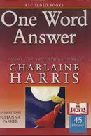 Book cover of One Word Answer