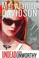Book cover of Undead and unworthy