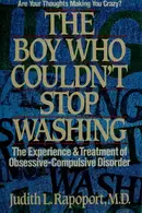Book cover of The boy who couldn't stop washing