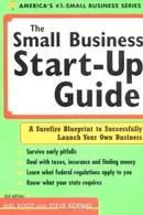 Book cover of The small business start-up guide