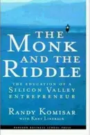 Book cover of The monk and the riddle