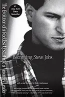 Book cover of Becoming Steve Jobs