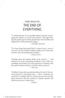 Book cover of The End of Everything (Astrophysically Speaking)