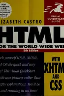 Book cover of HTML for the World Wide Web with XHTML and CSS