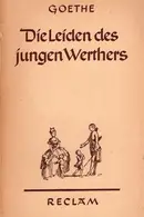 Book cover of Die Leiden des jungen Werthers