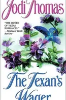 Book cover of The Texan's wager