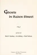 Book cover of Ghosts in Baker Street