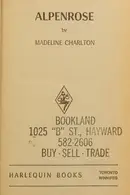Book cover of Alpenrose