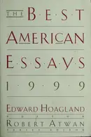 Book cover of The Best American Essays 1999