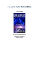 Book cover of The down home zombie blues