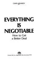 Book cover of Everything Is Negotiable