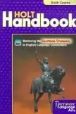 Book cover of Holt Handbook
