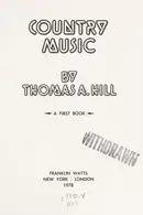 Book cover of Country music