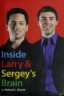 Book cover of Inside Larry and Sergey's brain
