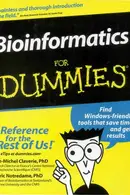 Book cover of Bioinformatics for dummies