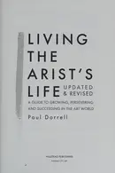 Book cover of Living the artist's life