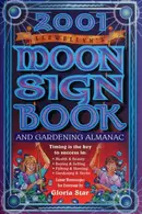 Book cover of Llewellyn's 2001 moon sign book & gardening almanac