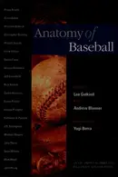 Book cover of Anatomy of baseball