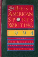 Book cover of The Best American sports writing, 1994
