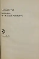 Book cover of Lenin and the Russian revolution
