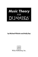 Book cover of Music theory for dummies