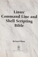Book cover of Linux command line and shell scripting bible