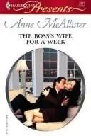 Book cover of The Boss's Wife For A Week