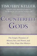 Book cover of Counterfeit gods
