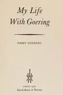 Book cover of My life with Goering