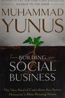 Book cover of Building social business