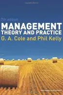 Book cover of Management Theory and Practice