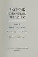 Book cover of Raymond Chandler Speaking