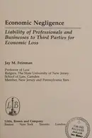 Book cover of Economic negligence