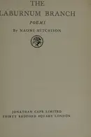 Book cover of The laburnum branch, poems