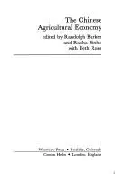 Book cover of The Chinese agricultural economy