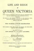 Book cover of Life and reign of Queen Victoria