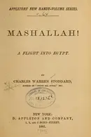 Book cover of Mashallah! A flight into Egypt