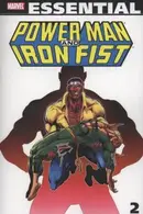 Book cover of Power Man and Iron Fist Essential Marvel