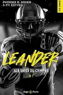 Book cover of Les dieux du campus Leander