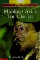 Book cover of Monkeys are a lot like us