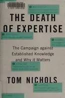 Book cover of The death of expertise