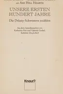 Book cover of Unsere ersten hundert Jahre