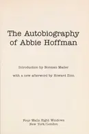 Book cover of The autobiography of Abbie Hoffman